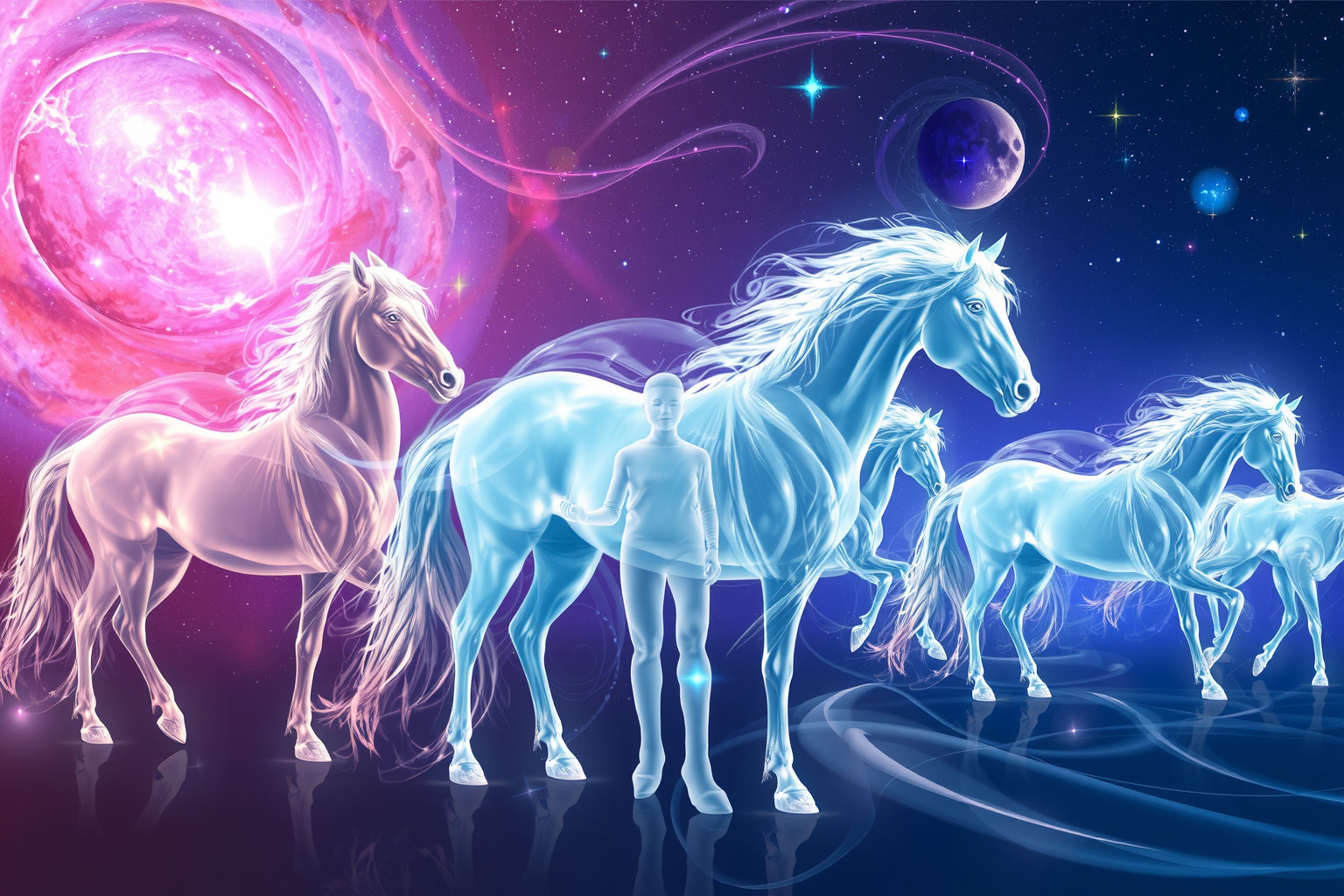 Ein Rossarzt, der Angst vor Pferden hat, symbolisiert innere Konflikte.