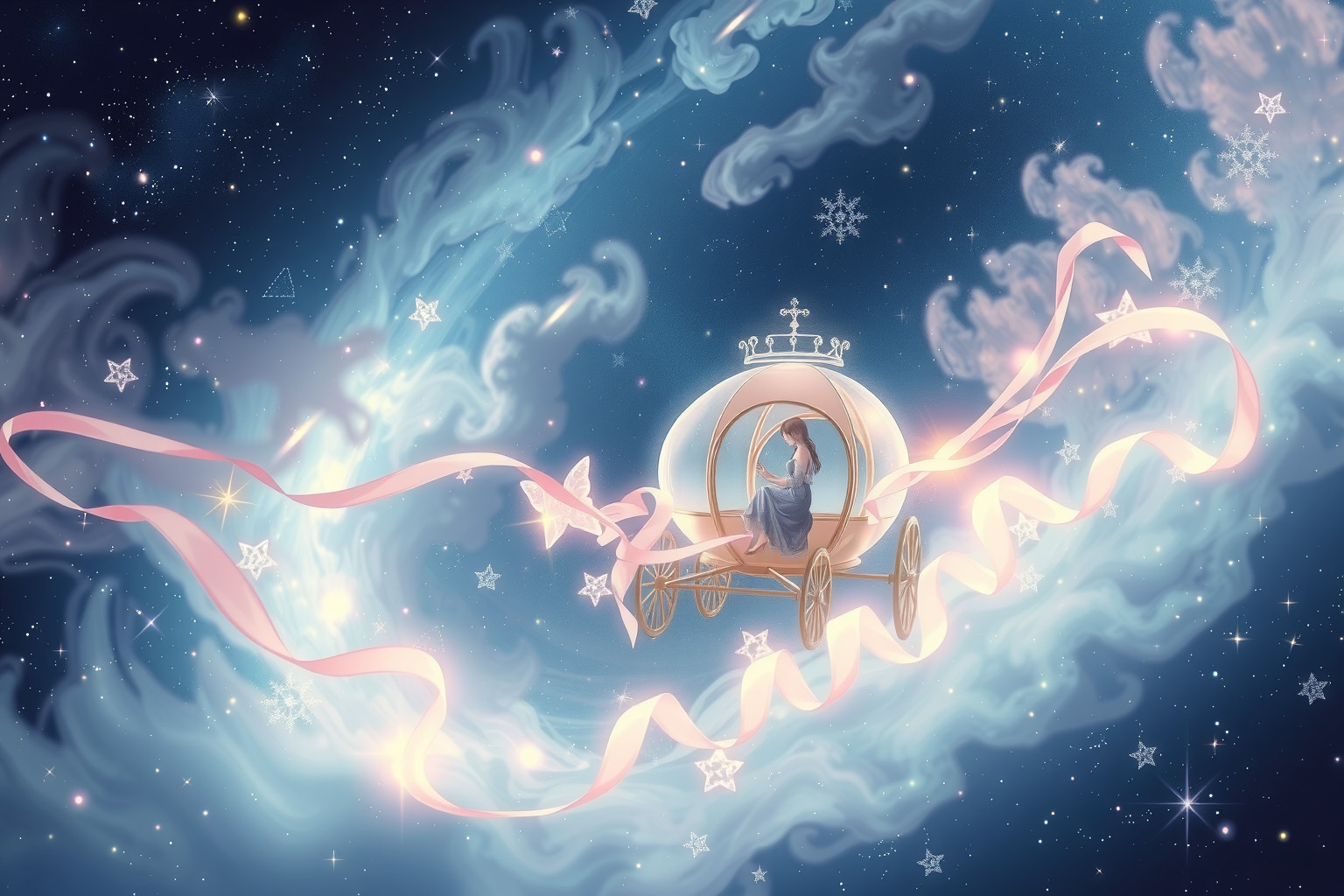 Eine Kutsche fahren symbolisiert Kontrolle über den Lebensweg.