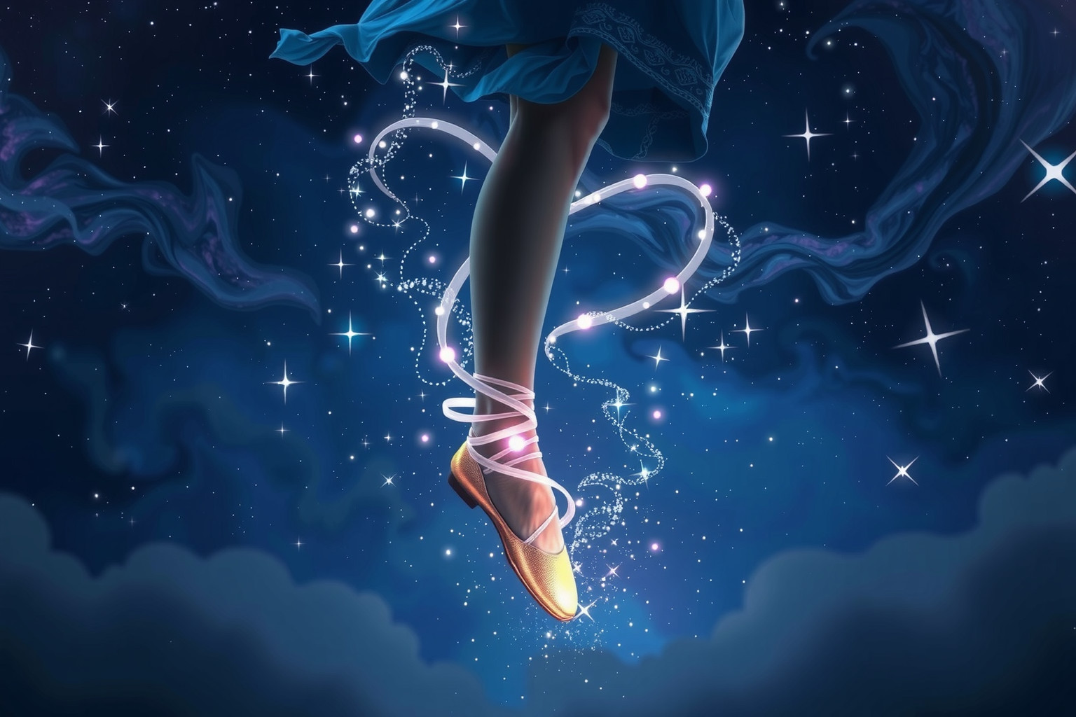 Schuhe, die am Tanzen hindern, symbolisieren im Traum Einschränkungen.