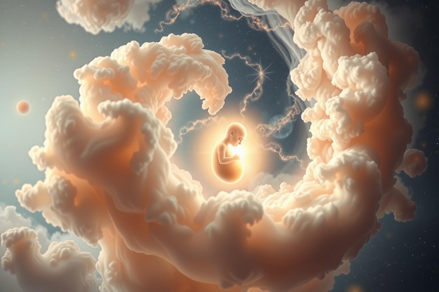 Eine Schwangerschaft im Traum symbolisiert oft spirituelle Neubewertung.