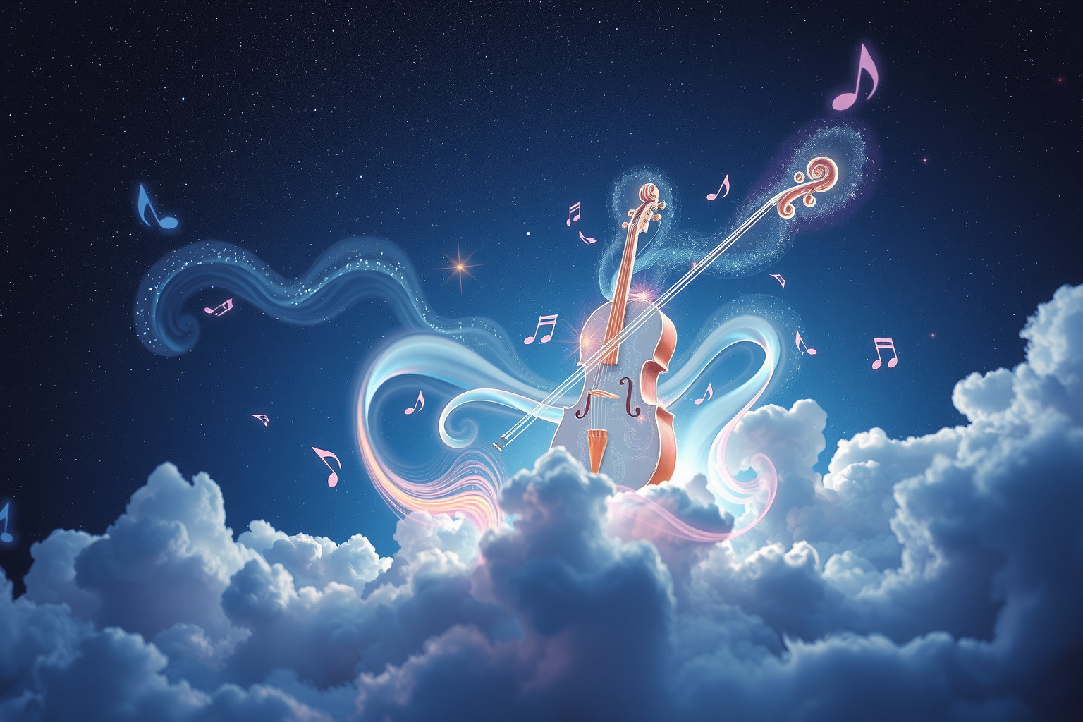 Im Traum von verfolgt werden warnt das Cello vor Stress.