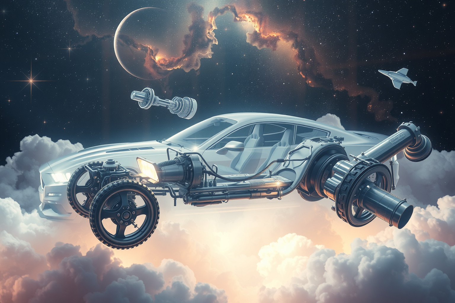 Das Reparieren eines Autos im Traum symbolisiert persönliche Problemlösungskompetenz.