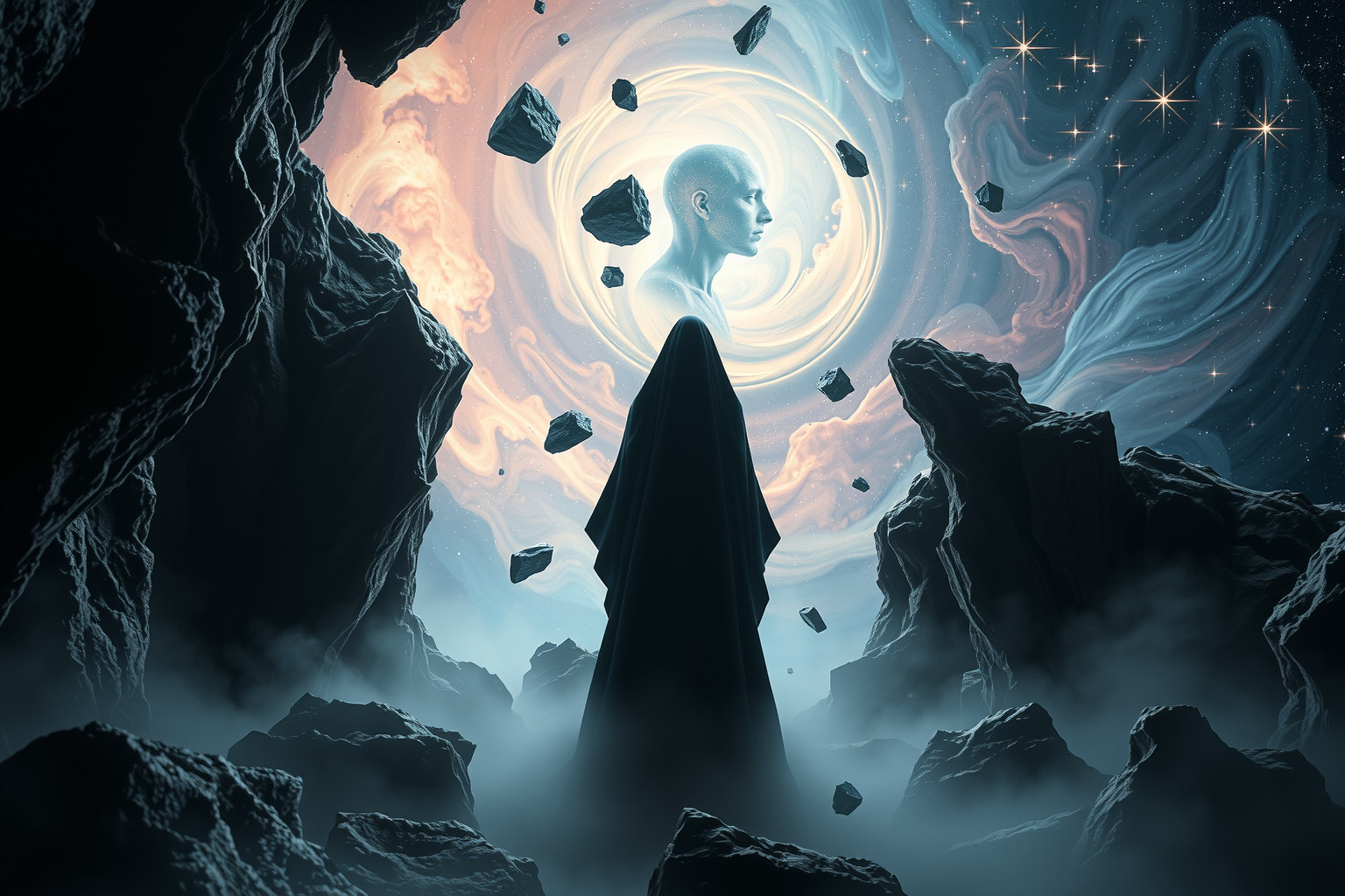 Gefangen in der Mine symbolisiert innere Ängste und Blockaden.