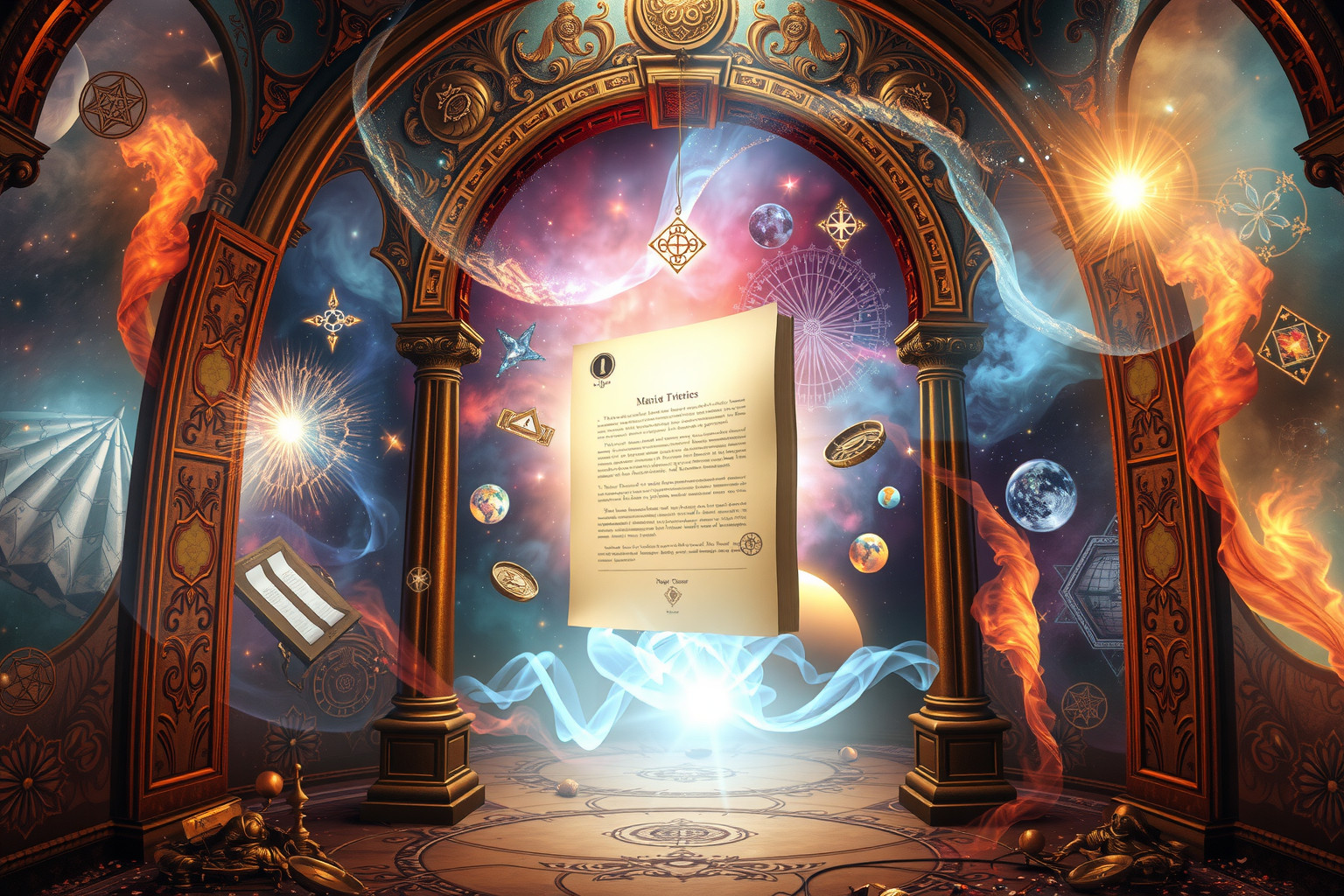 Das Finden einer Übertragungsurkunde im Tresor symbolisiert verborgene Verantwortung.