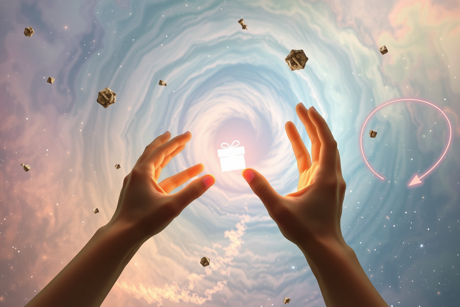 Der Traum symbolisiert oft innere Konflikte mit dem eigenen Geben.