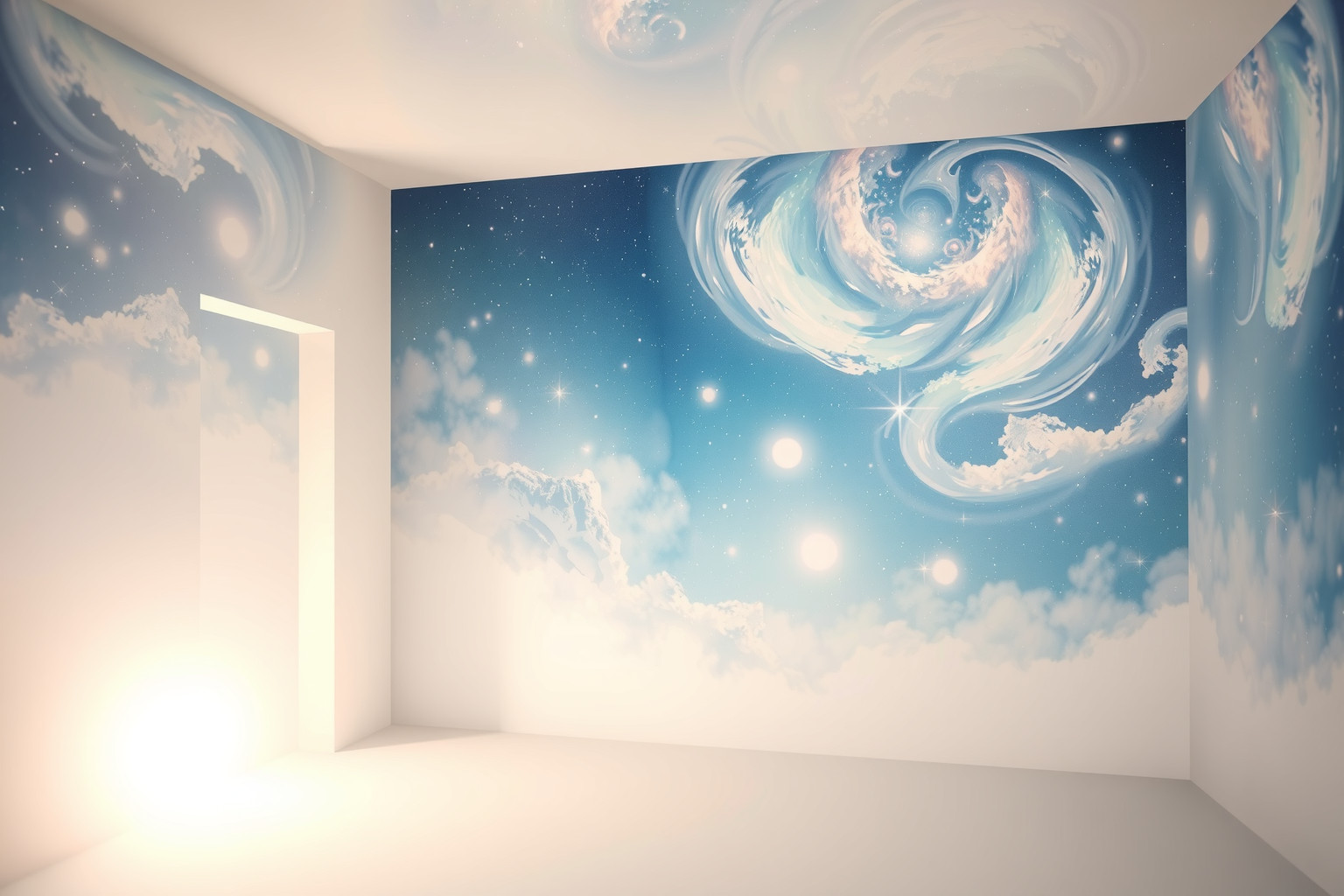 Das Bleichen eines Raumes symbolisiert Reinigung und Neuanfang im Traum.