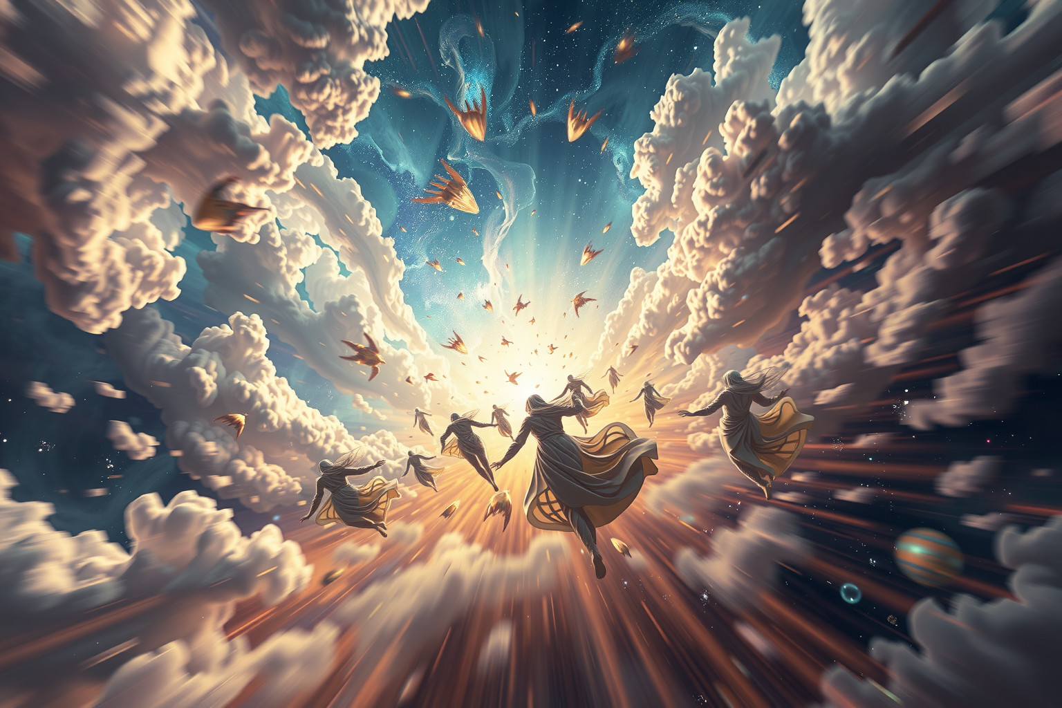 Ein Panik-Ansturm im Traum symbolisiert oft innere Überforderung.