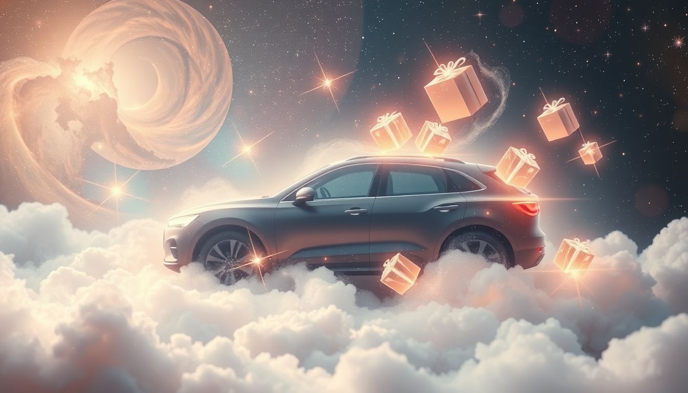 Ein Auto verschenken symbolisiert oft neue Lebenswege und Freiheit.
