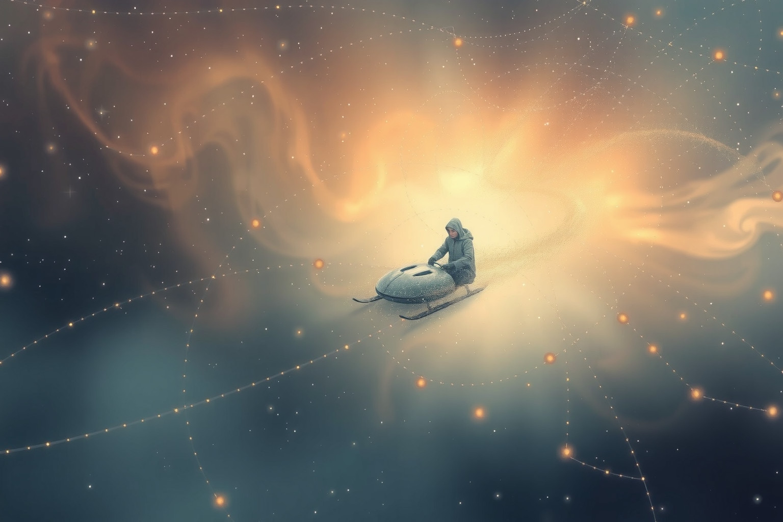 Der Traum vom Rodeln und Verlieren symbolisiert Selbstzweifel und Herausforderungen.