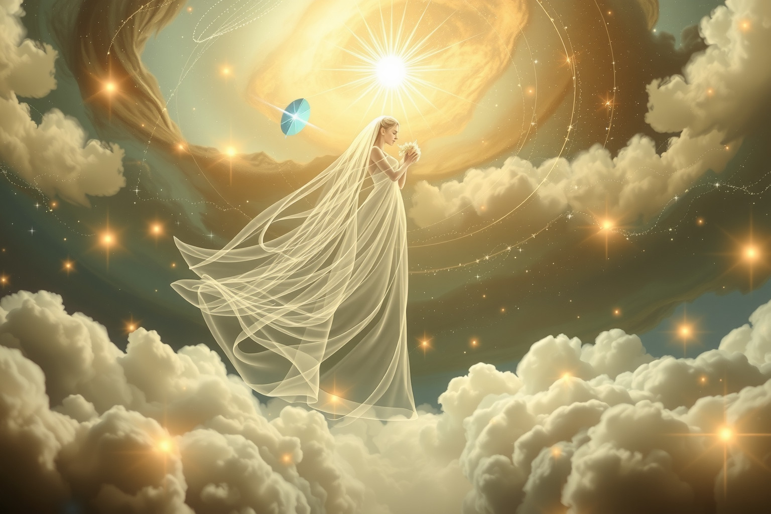 Der Himmel symbolisiert im Traum spirituelle Einheit und innere Erleuchtung.