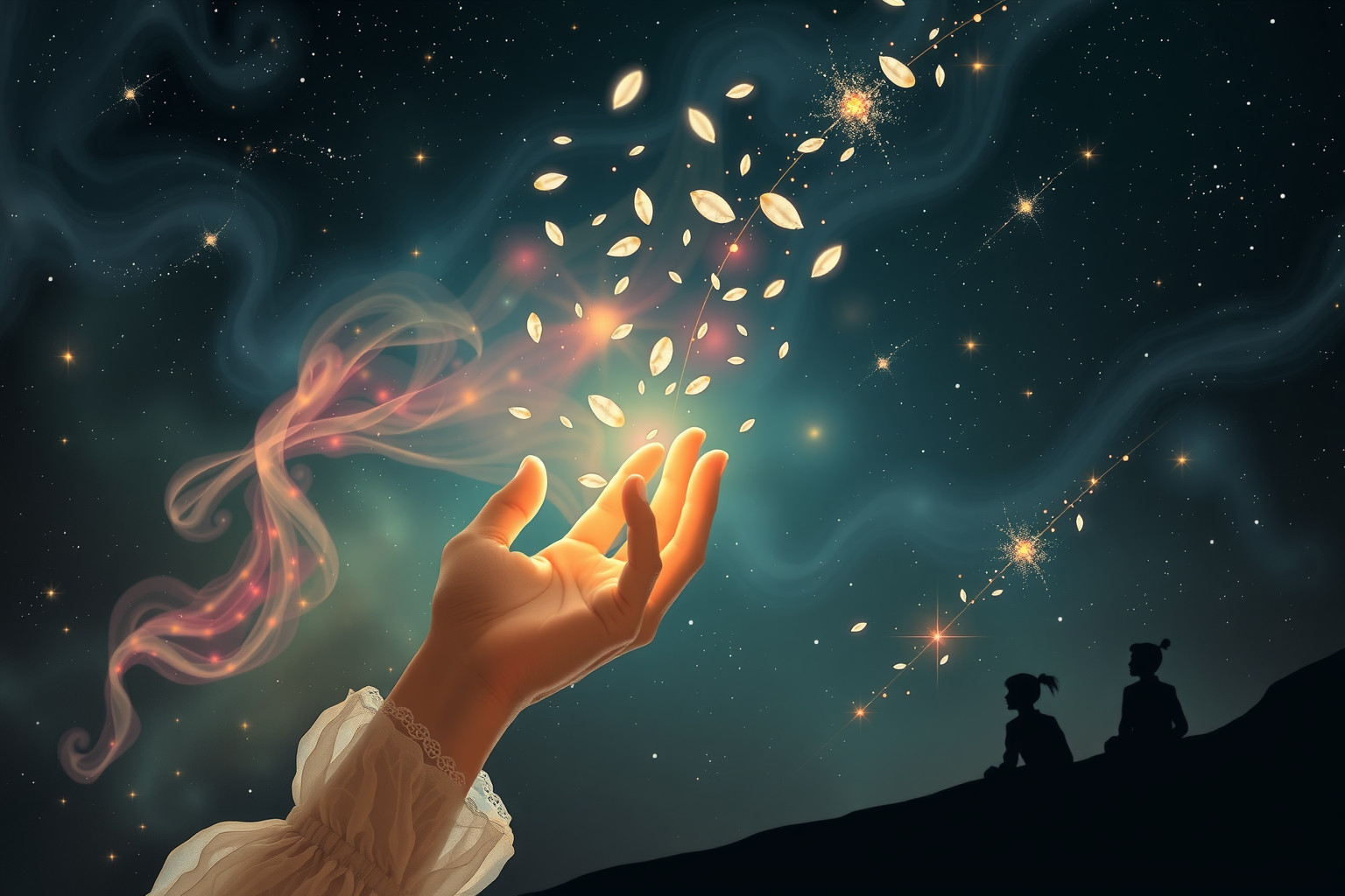 Zuschauen beim Aussäen im Traum symbolisiert Beobachtung und Geduld.