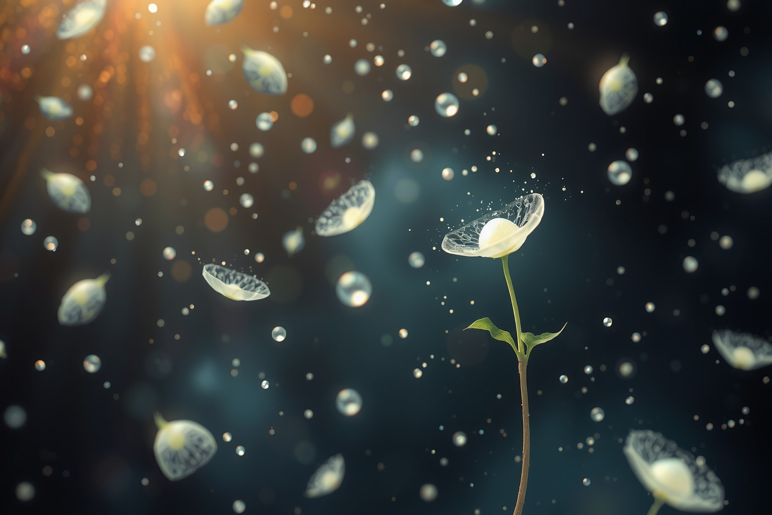 Das Säen im Regen symbolisiert Wachstum trotz emotionaler Herausforderungen.