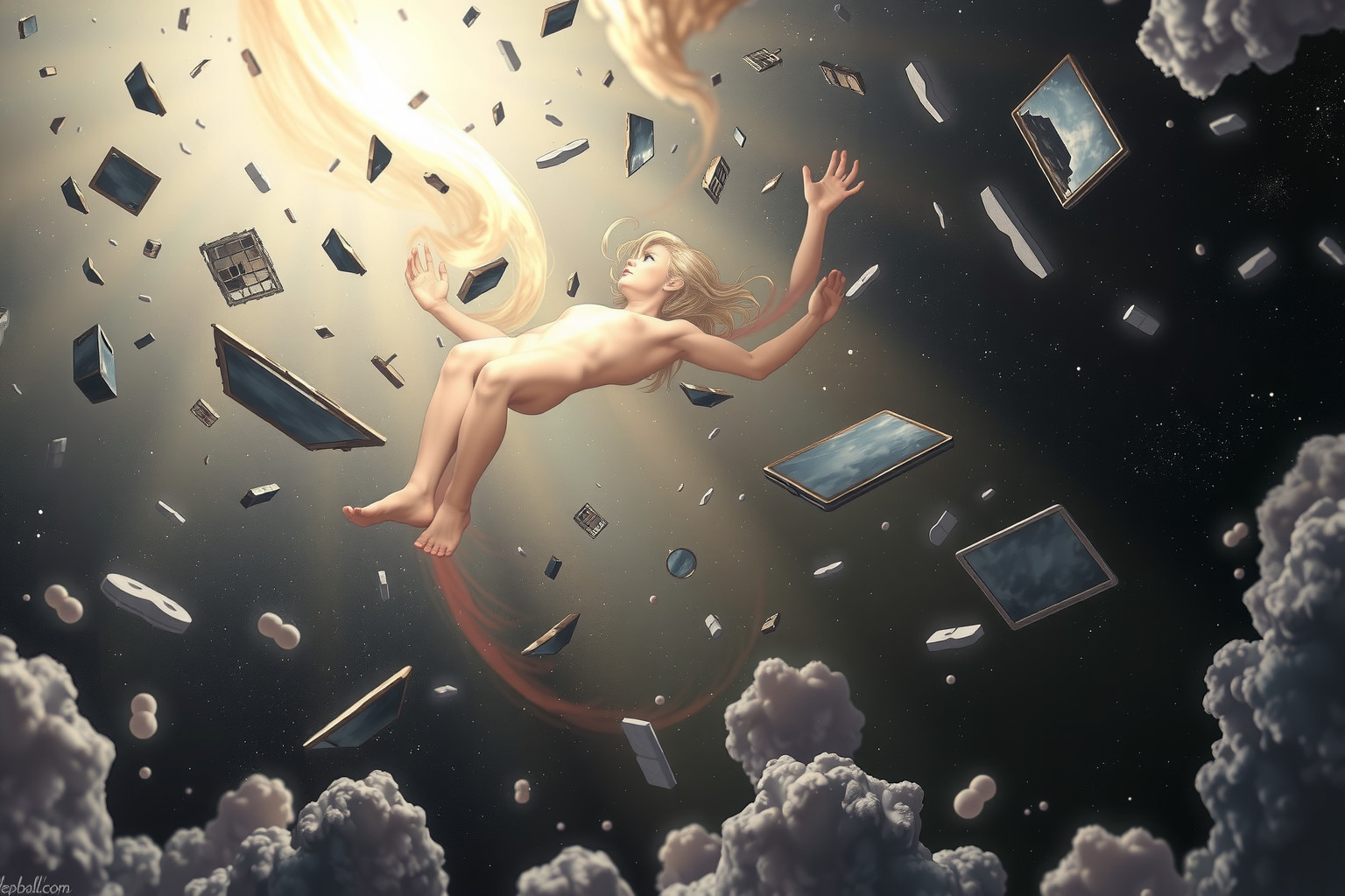 Vom Dach fallen symbolisiert oft Angst vor Kontrollverlust und Scheitern.