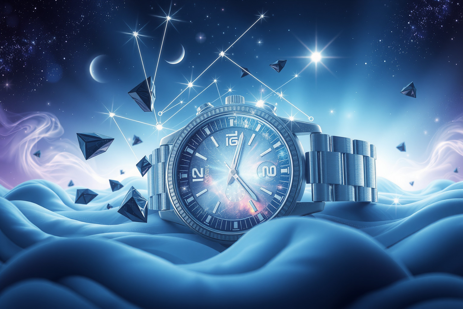 Der explodierende Rolex-Traum symbolisiert inneren Stress und Überforderung.