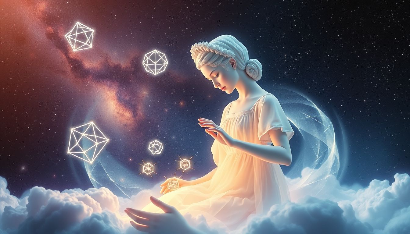 Ein Hausmädchen symbolisiert Ordnung, Kontrolle und innere Disziplin.