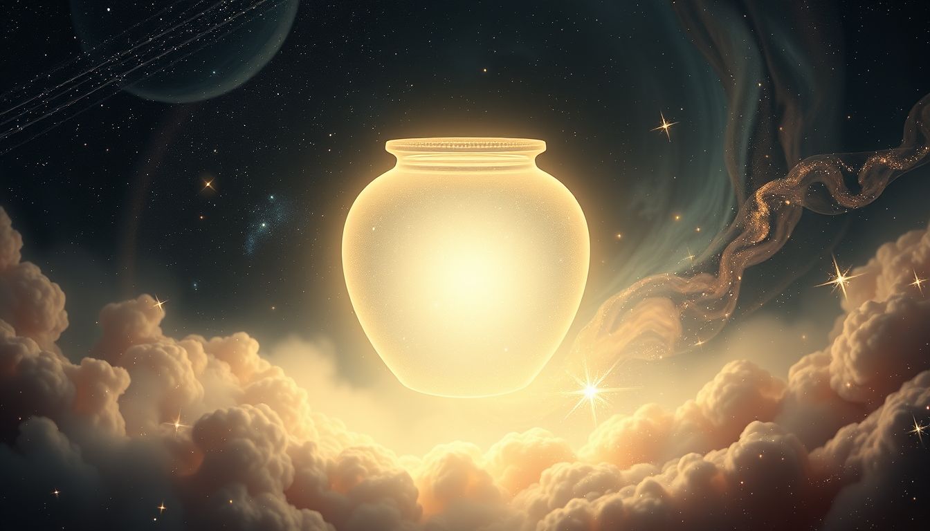 Eine leere Urne symbolisiert oft Neuanfang und ungelöste Gefühle.