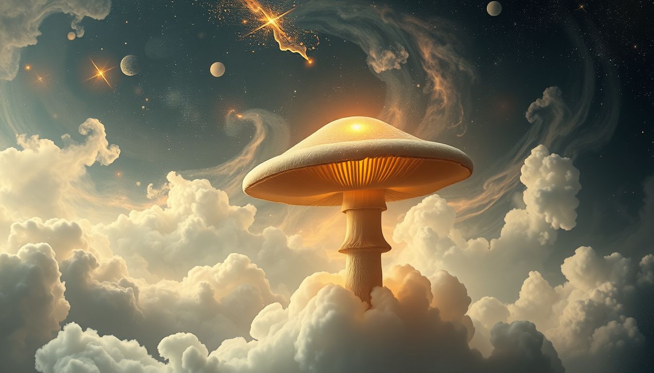 Einen Giftpilz sehen symbolisiert verborgene Gefahren oder innere Ängste.