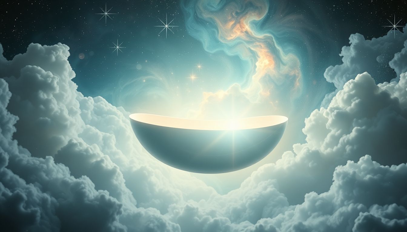 Ein leerer Krug symbolisiert oft innere Leere oder Verlust.