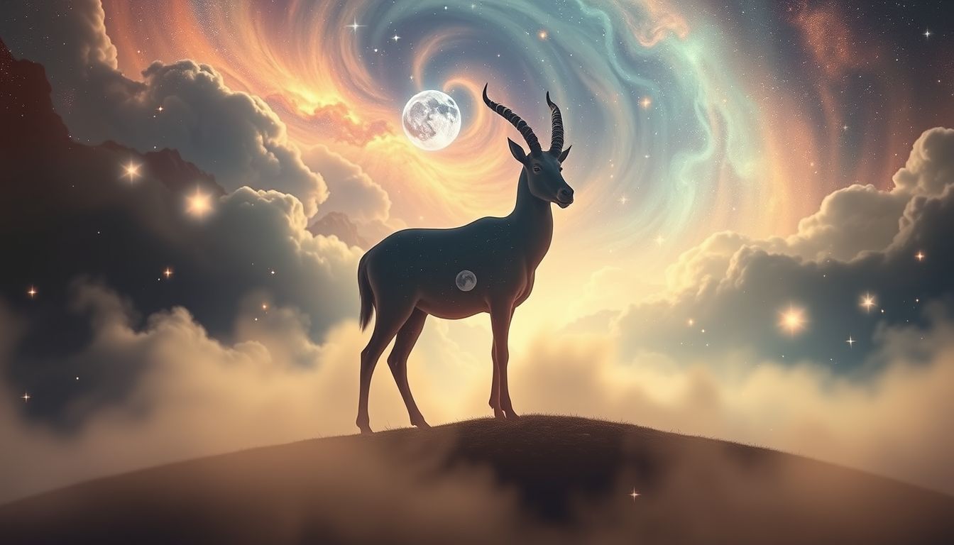 Eine Gämse im Tal symbolisiert oft innere Freiheit und Gelassenheit.