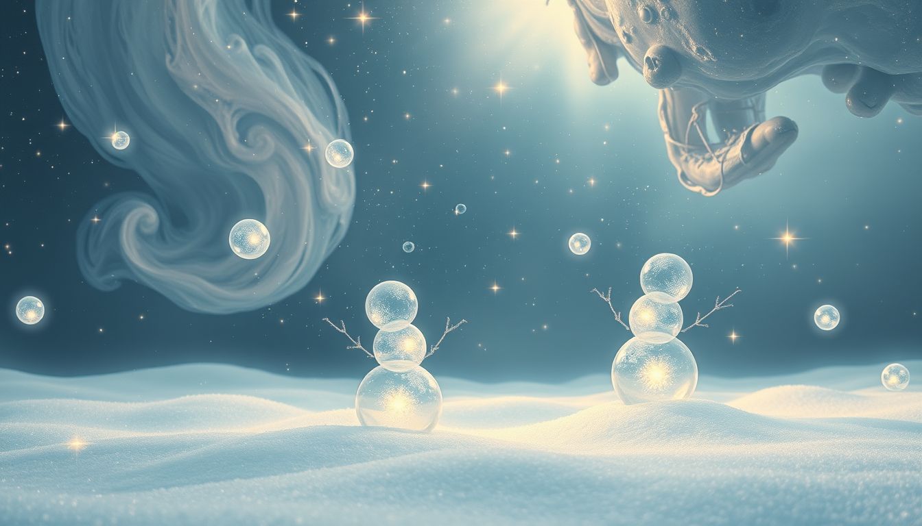Der Schneemann symbolisiert im Traum kreative Gemeinschaft und Verbundenheit.