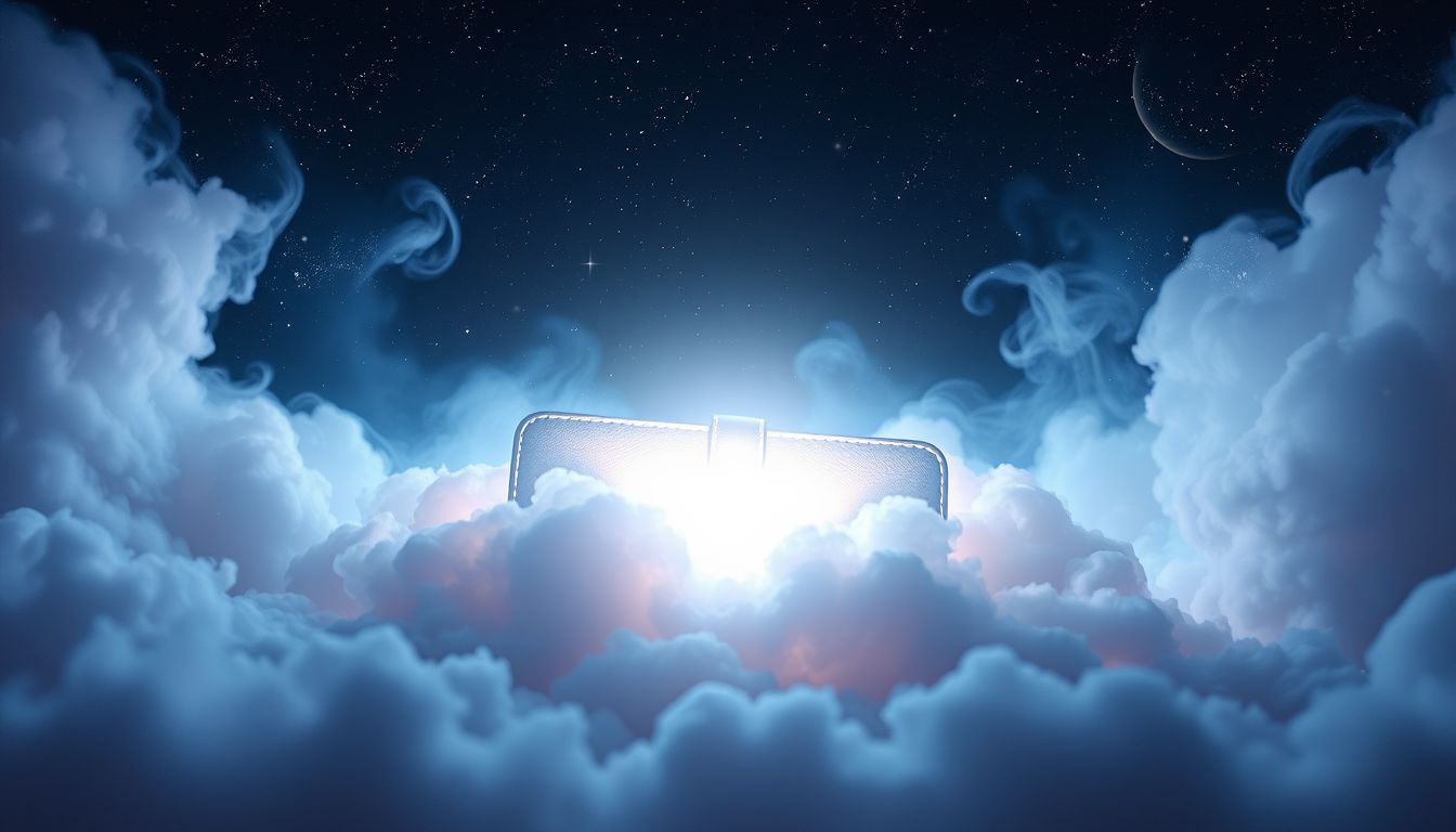 Ein neuer Geldbeutel symbolisiert finanzielle Chancen und Neuanfänge im Traum.