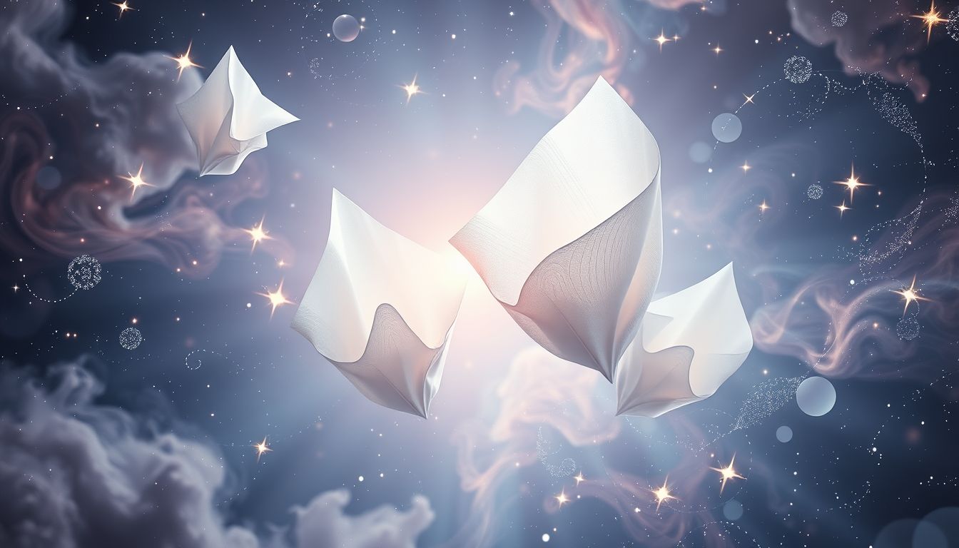 Der Traum vom Serviettenknicken symbolisiert Kontrolle über kleine Details.