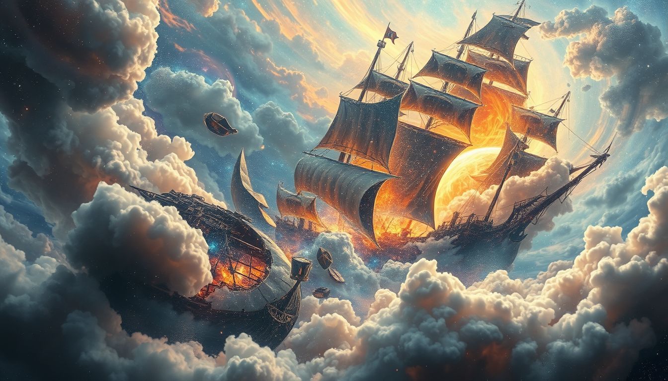 Träume, ein Schiffswrack zu zerstören, symbolisieren innere Konflikte.