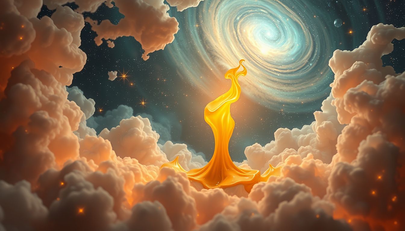 Ein herunterbrennendes Wachslicht symbolisiert das Vergehen der Zeit.