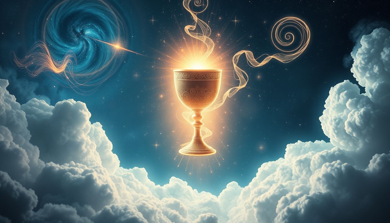 Der Gral symbolisiert innere Heilung und spirituelle Erneuerung.