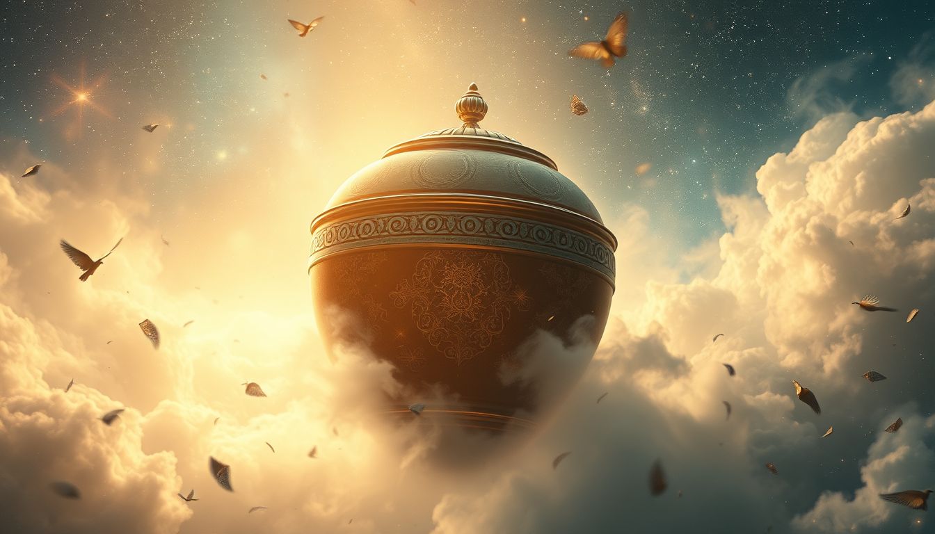 Eine Urne beerdigen symbolisiert Loslassen und Neubeginn im Traum.