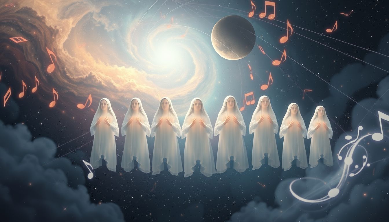 Ein stummer Kirchenchor symbolisiert unerfüllte Sehnsüchte und innere Konflikte.