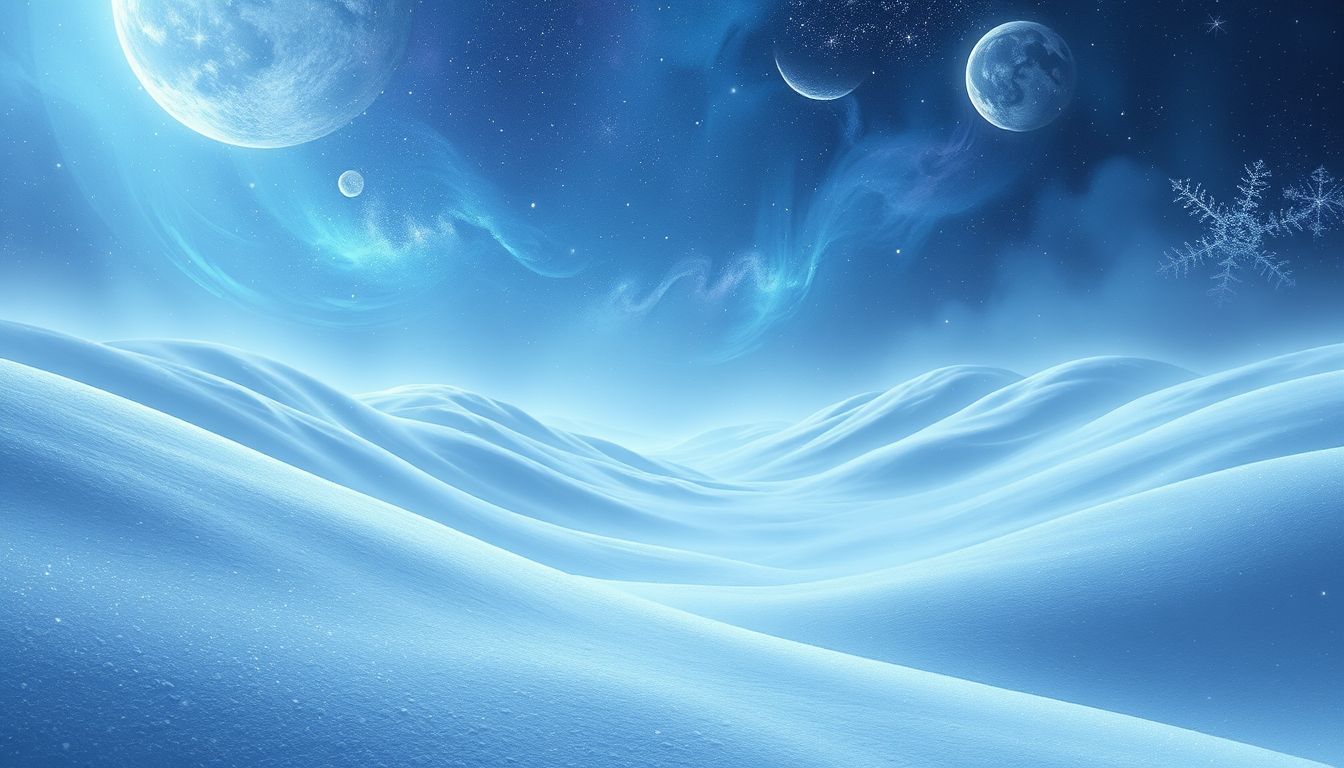 Träumen von verschneiter Landschaft symbolisiert innere Ruhe und Harmonie.