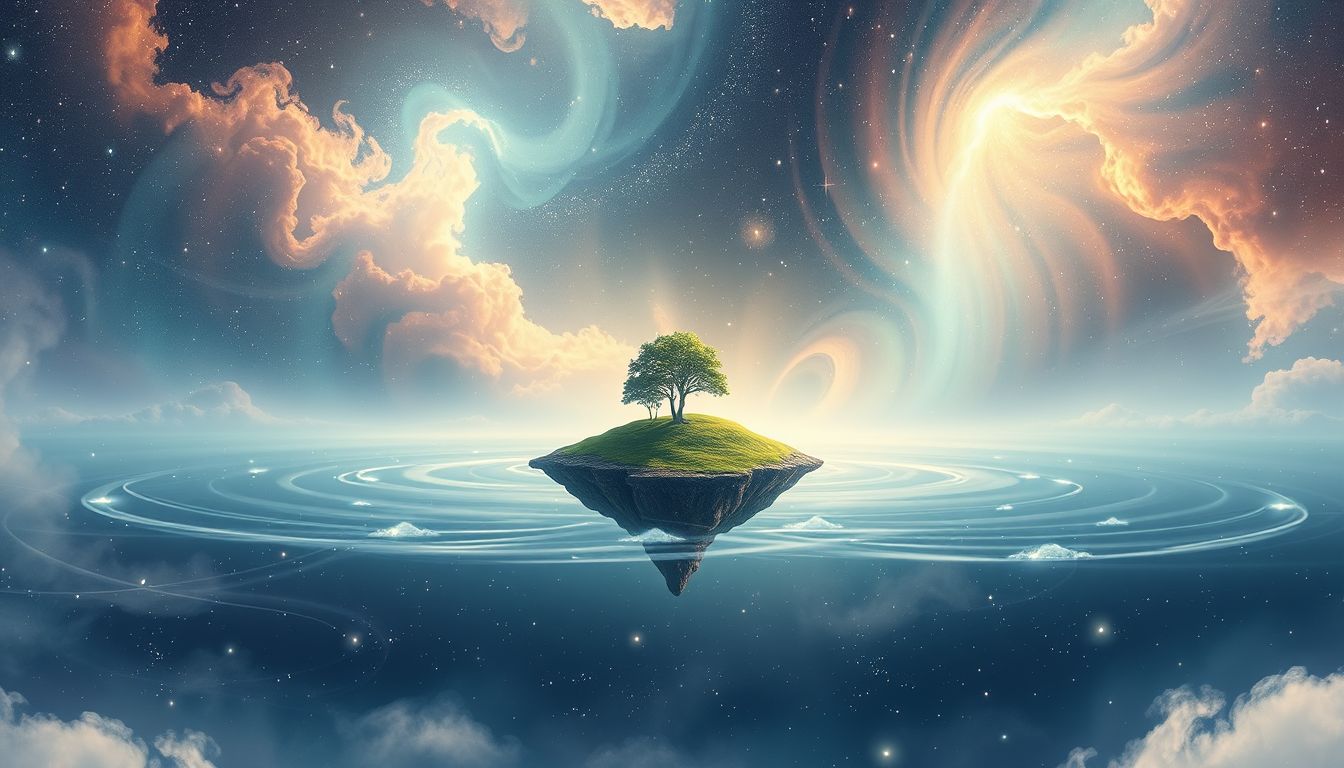 Der Inseltraum symbolisiert oft Sehnsucht nach innerer Ruhe.