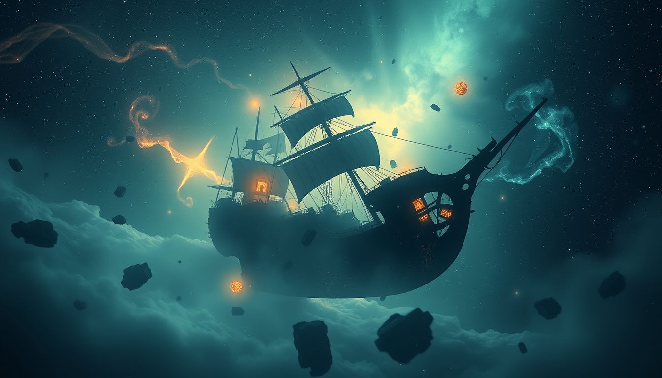 Träume vom Schiffswrack symbolisieren oft Angst vor Verfolgung.