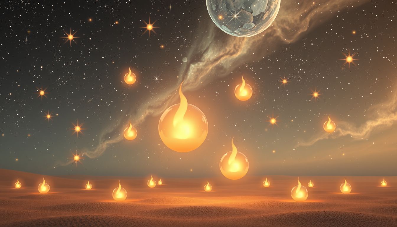 Das Träumen von Wachslichtern im Freien symbolisiert Freiheit und Klarheit.