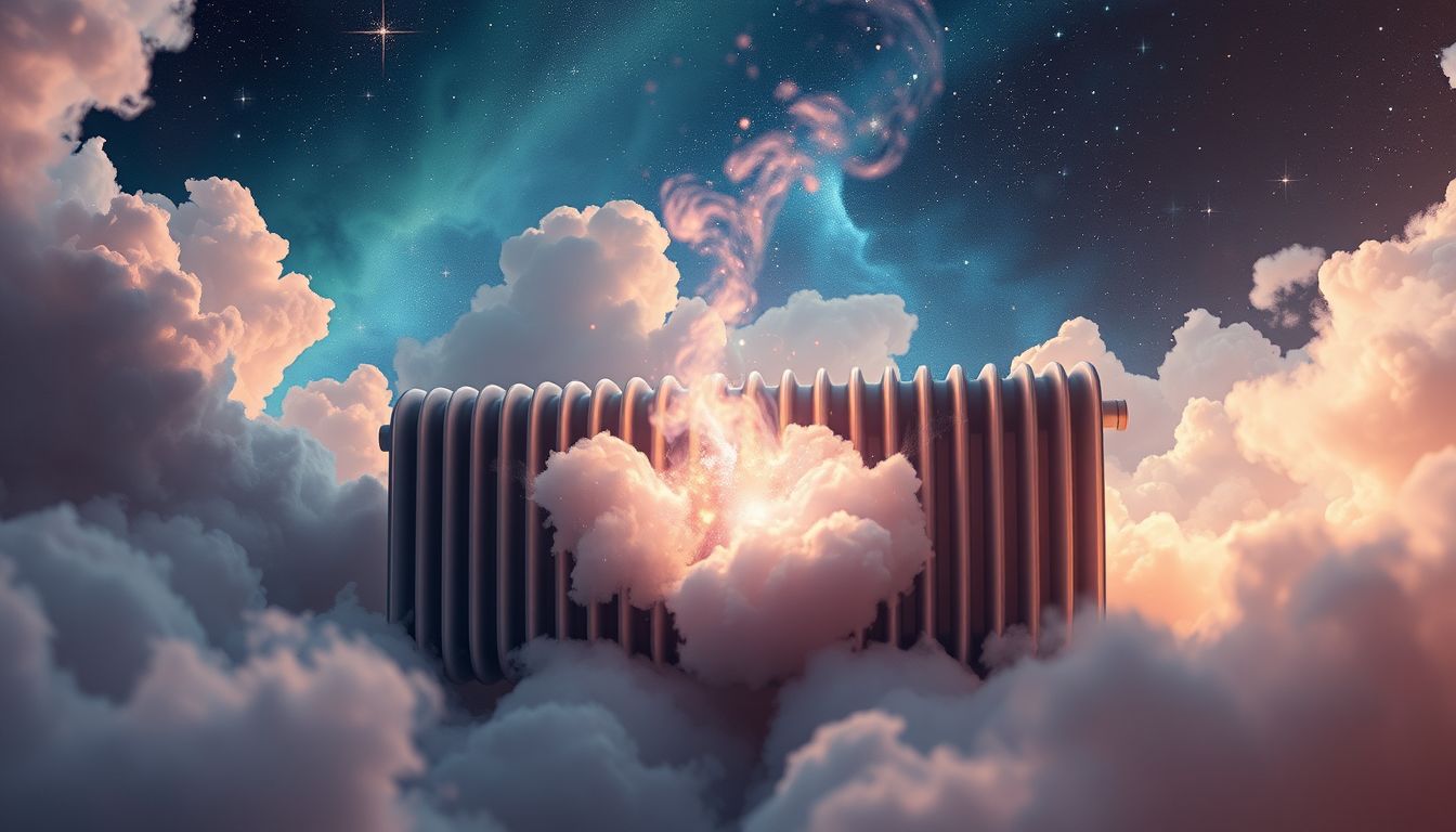 Ein Heizkörperventil im Traum symbolisiert emotionale Wärmeregulierung.