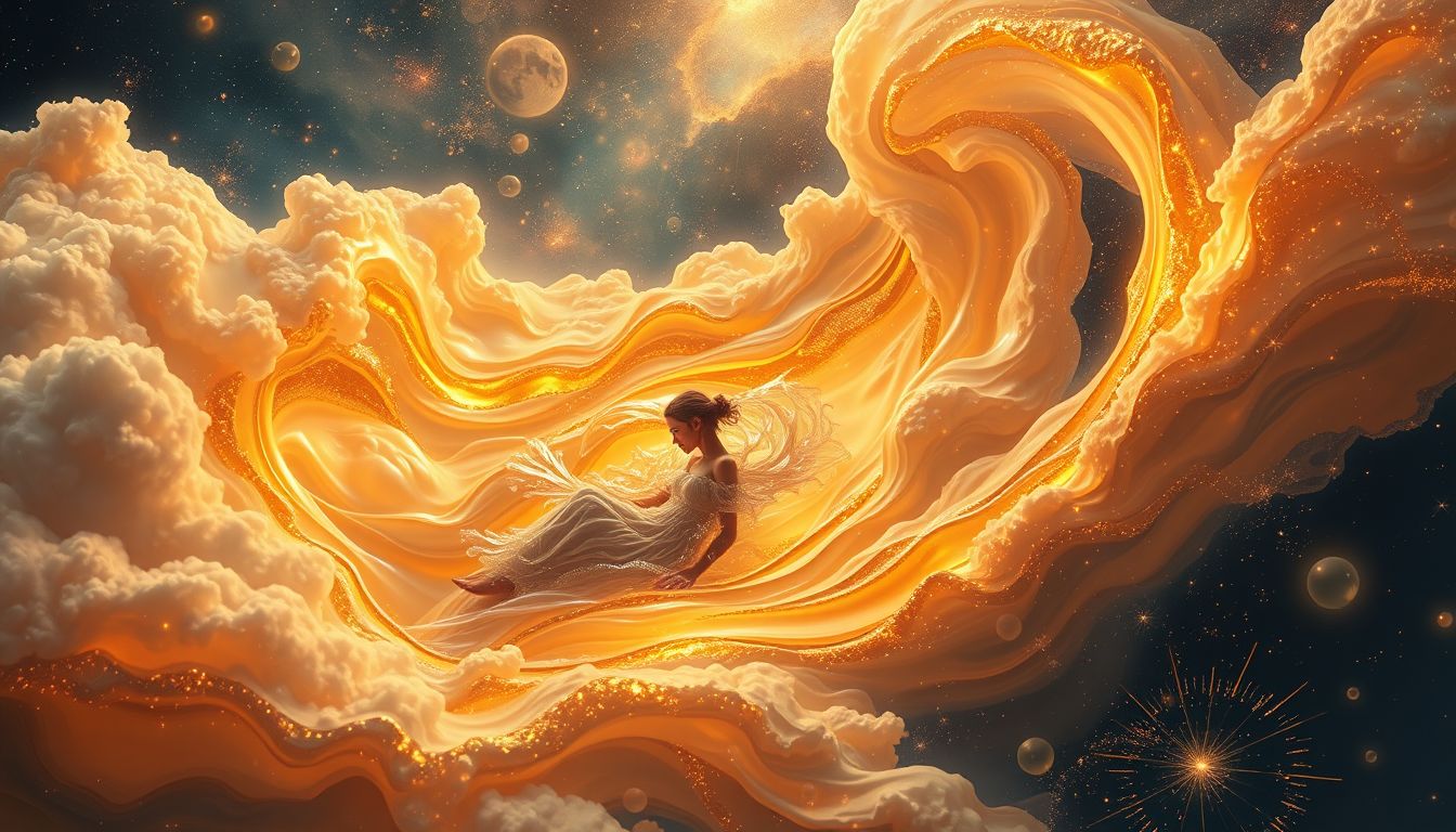Träumen von Urin symbolisiert oft emotionale Reinigung und Befreiung.