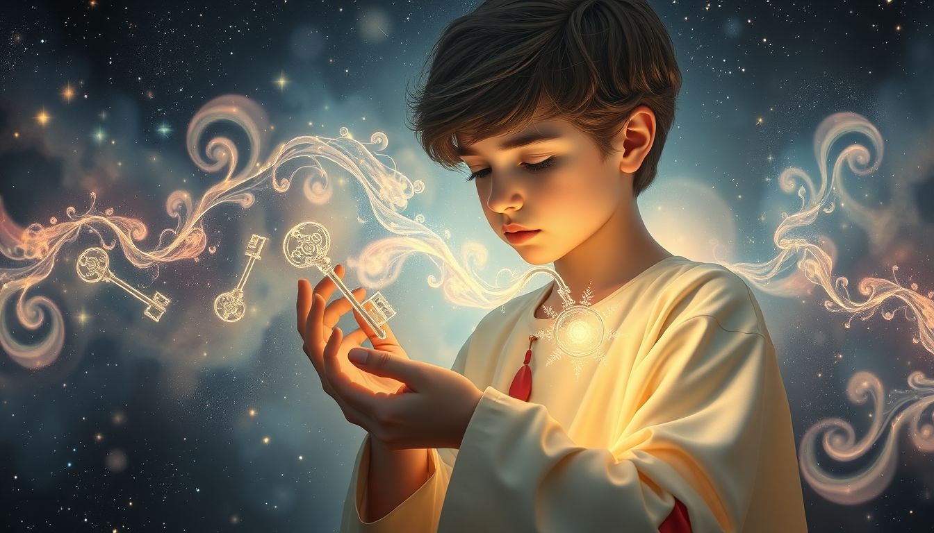Ein junger Mesner symbolisiert Neuanfang und spirituelle Verantwortung im Traum.
