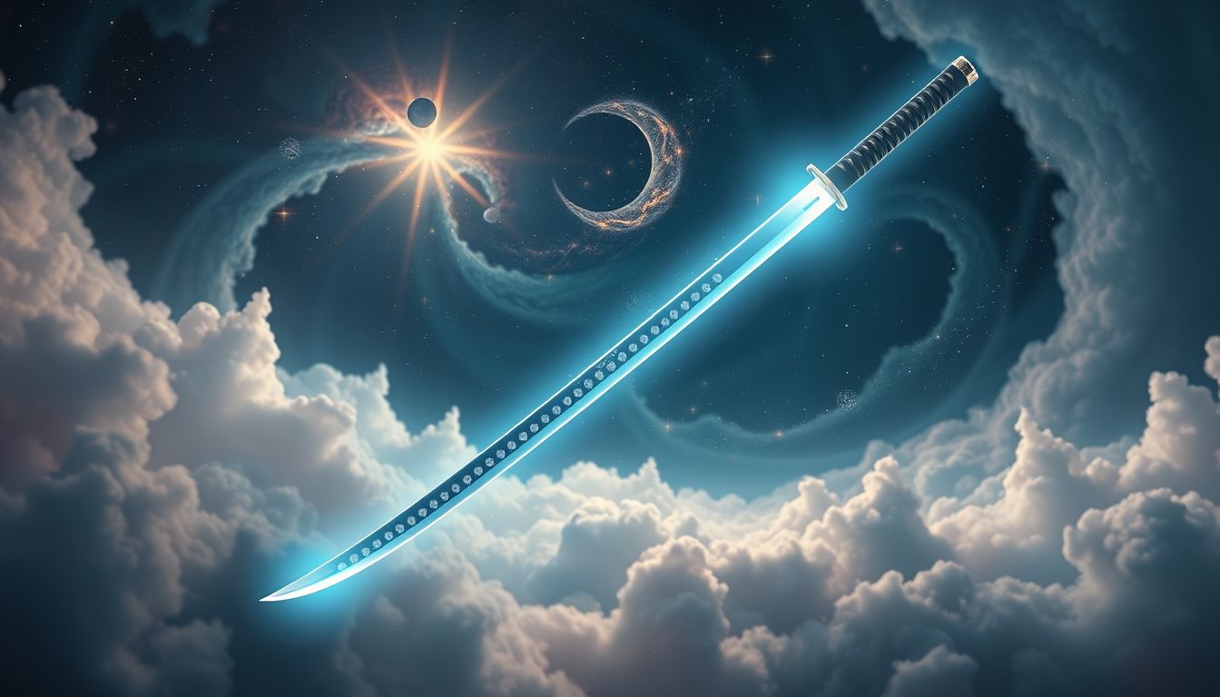 Ein Katana symbolisiert Macht, Präzision und große Verantwortung im Traum.