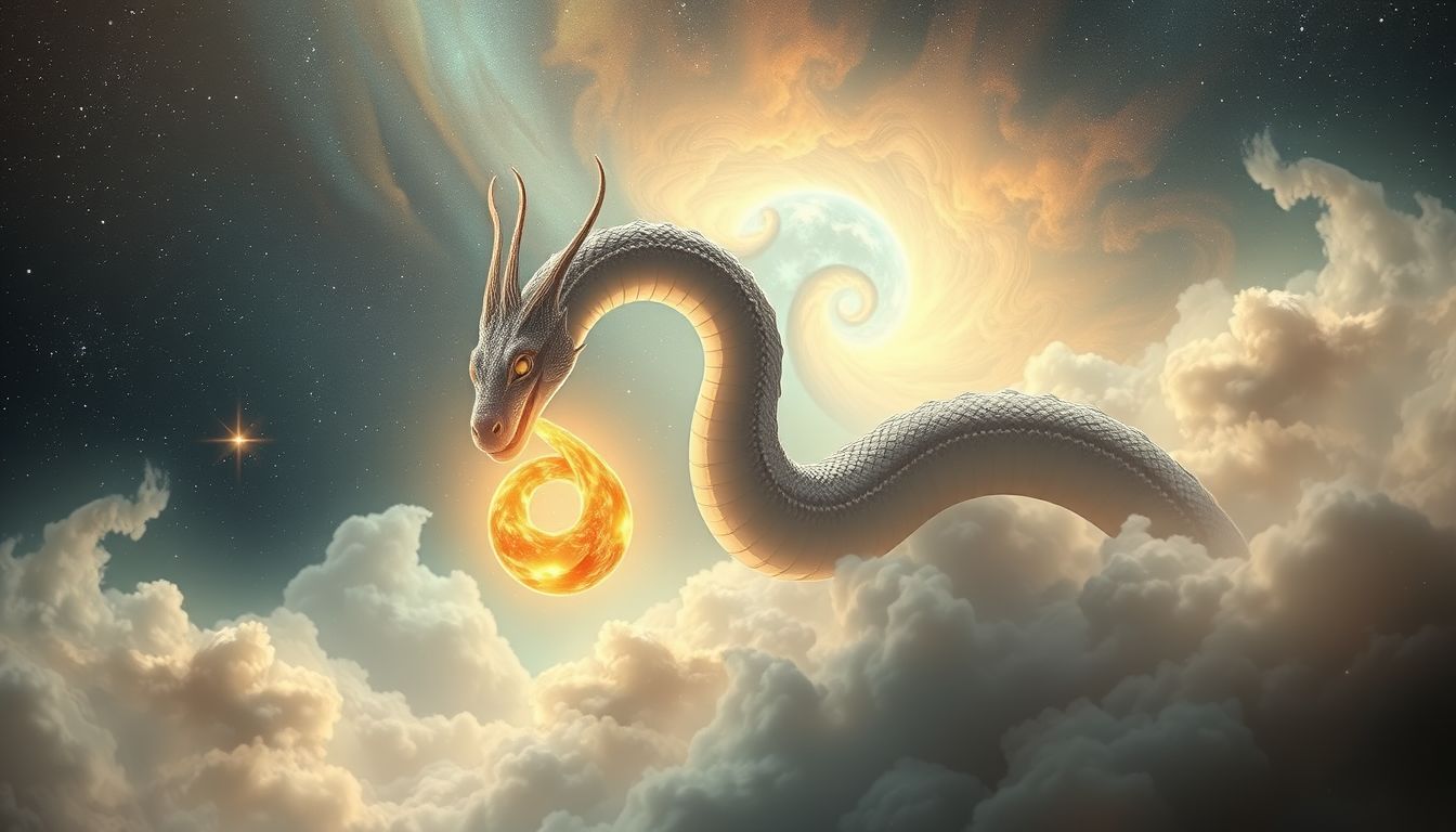 Ein Lindwurm im Traum symbolisiert oft verdrängte Ängste.