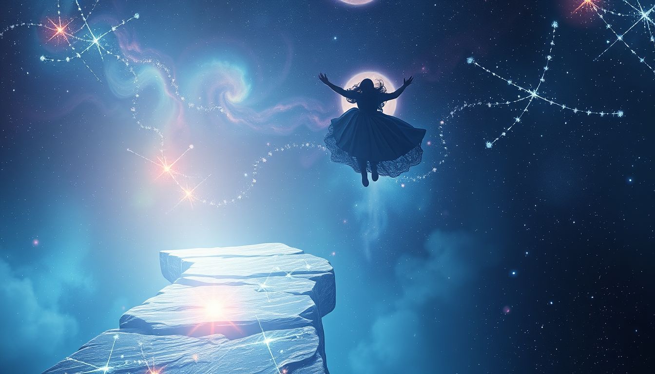 Der 19. Traum symbolisiert Überwindung großer Ängste beim Brückensprung.