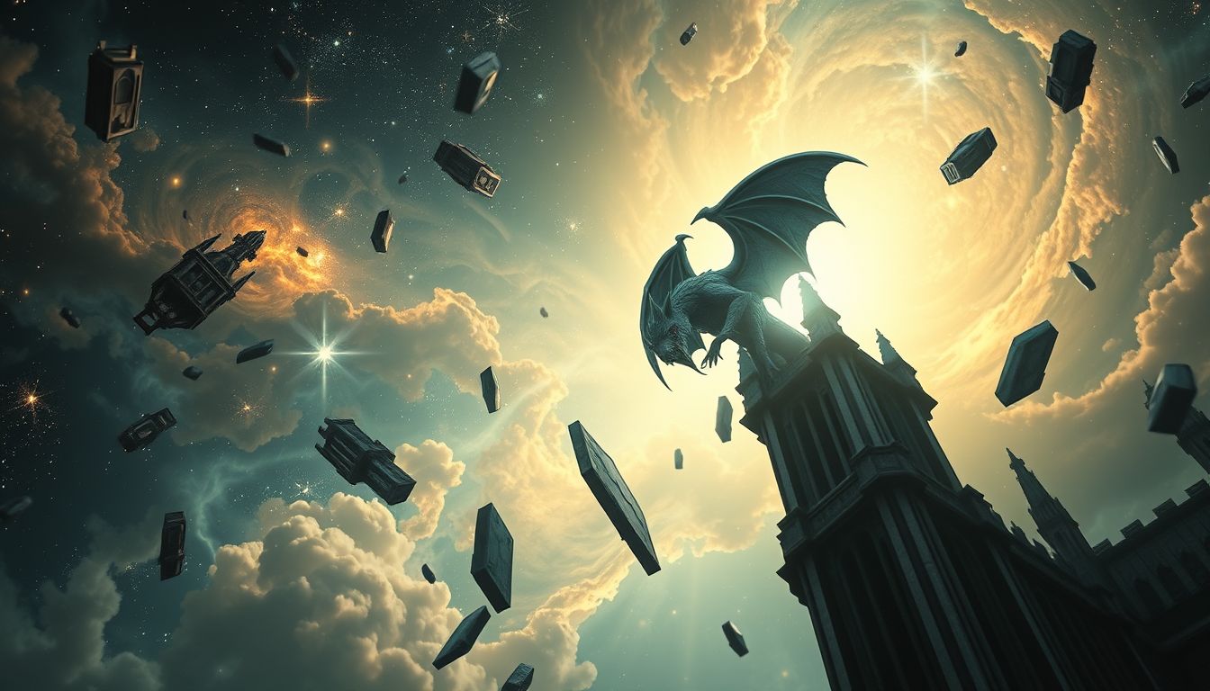 Gargoyles symbolisieren Schutz vor bösen Mächten im Traum.