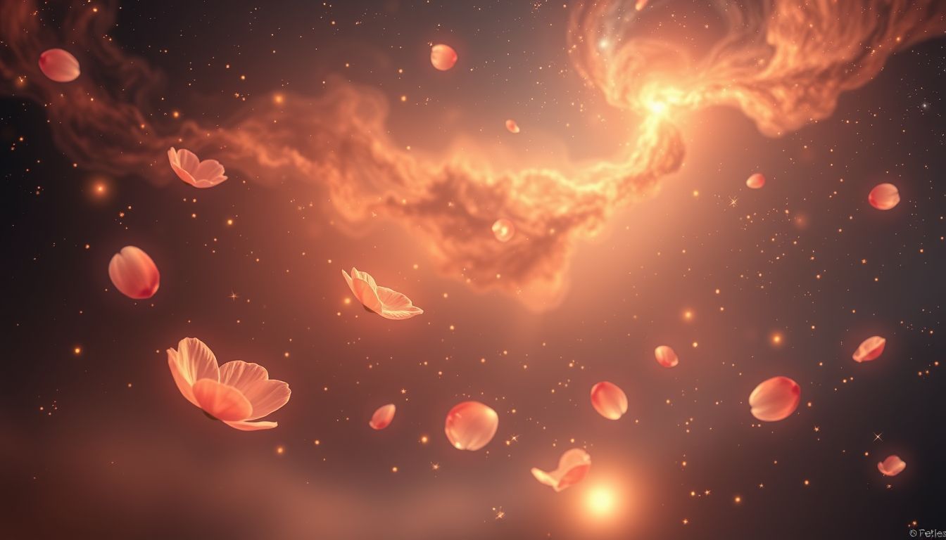 Der Traum von fallenden Pomeranzenblüten symbolisiert Abschied und Vergänglichkeit.