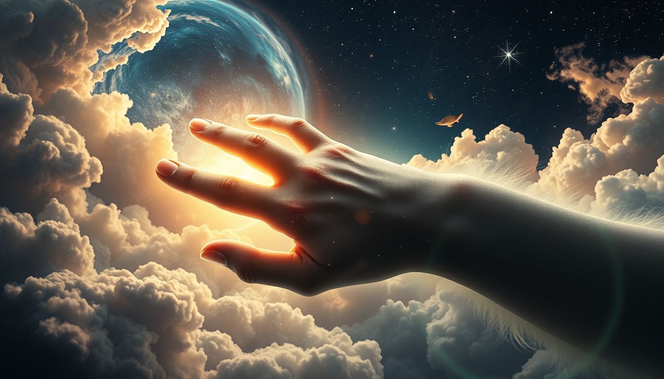 Eine Hand wird zur Pranke – Symbol für innere Stärke.