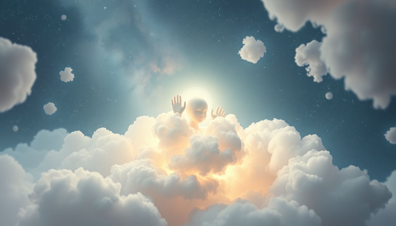 Wolken schützen im Traum vor negativen Einflüssen und Sorgen.