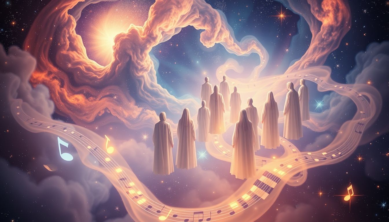 Sich im Kirchenchor verirren symbolisiert innere Orientierungslosigkeit und Suche.