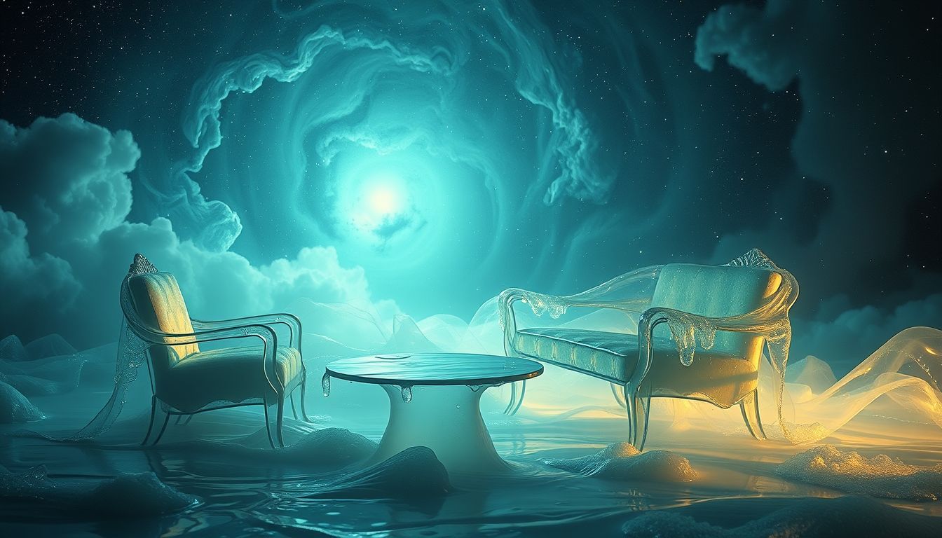 Träume von Salzwasserschäden symbolisieren Verlust von Geborgenheit und Stabilität.