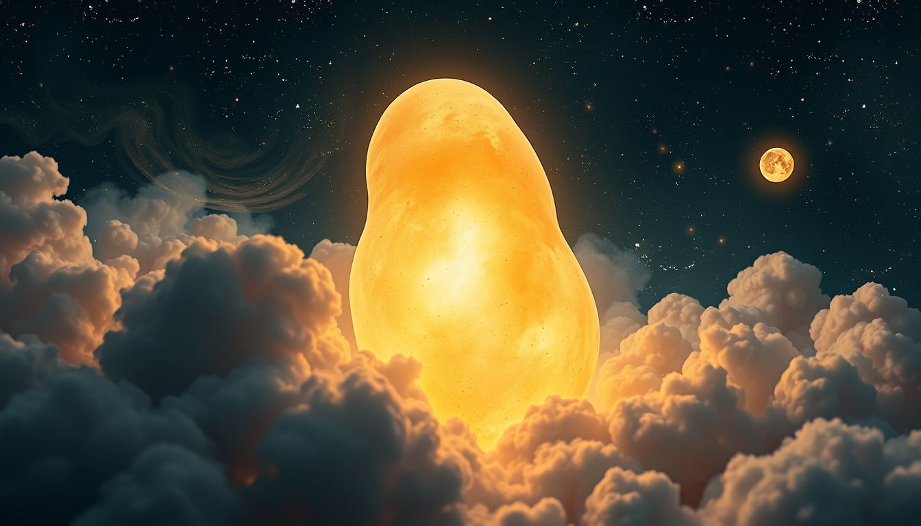 Der 23. Traum symbolisiert unerwartete Chancen beim Erdäpfelfund.