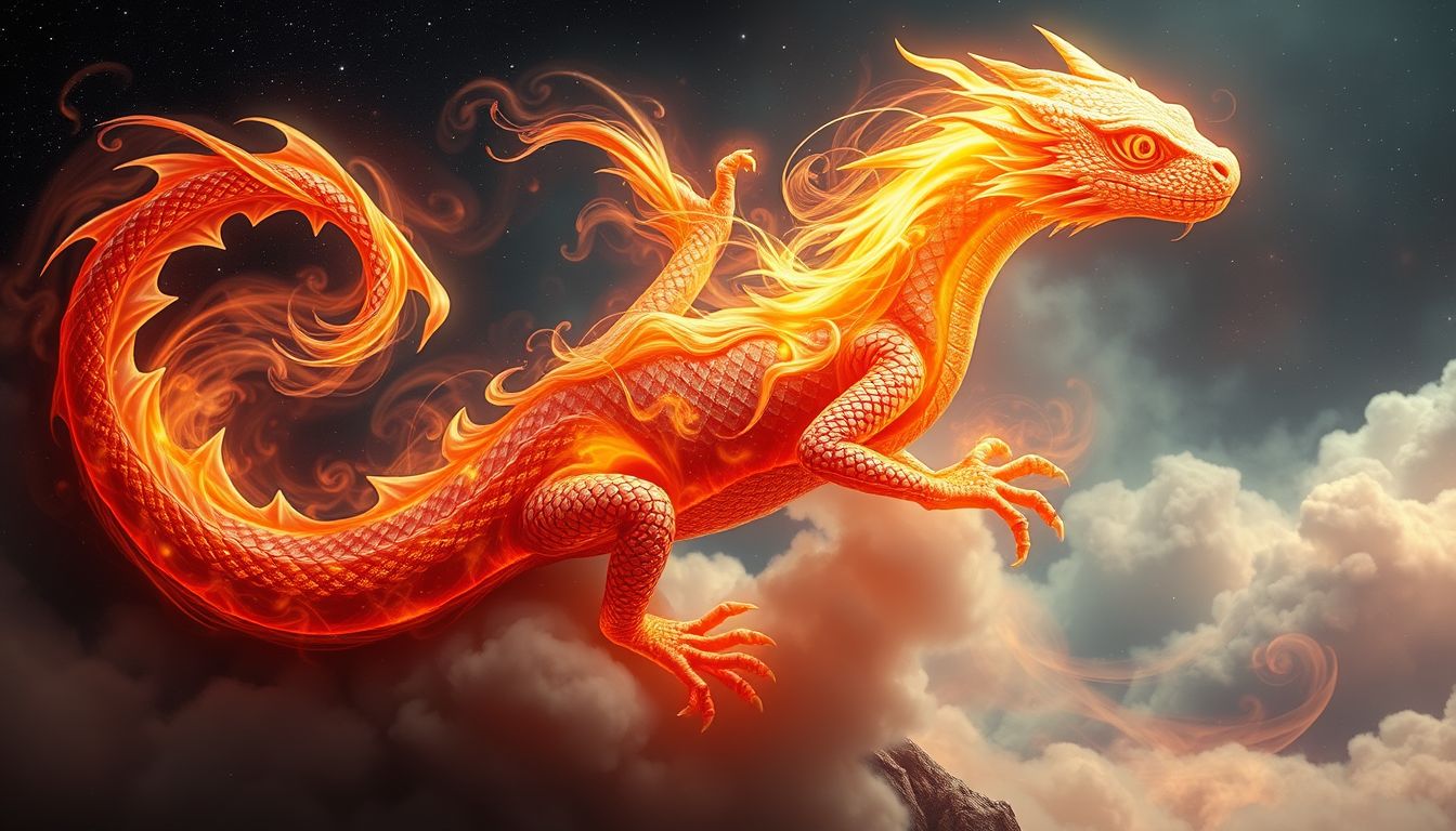 Der Salamander symbolisiert im Traum innere Leidenschaft und Seelenwandel.