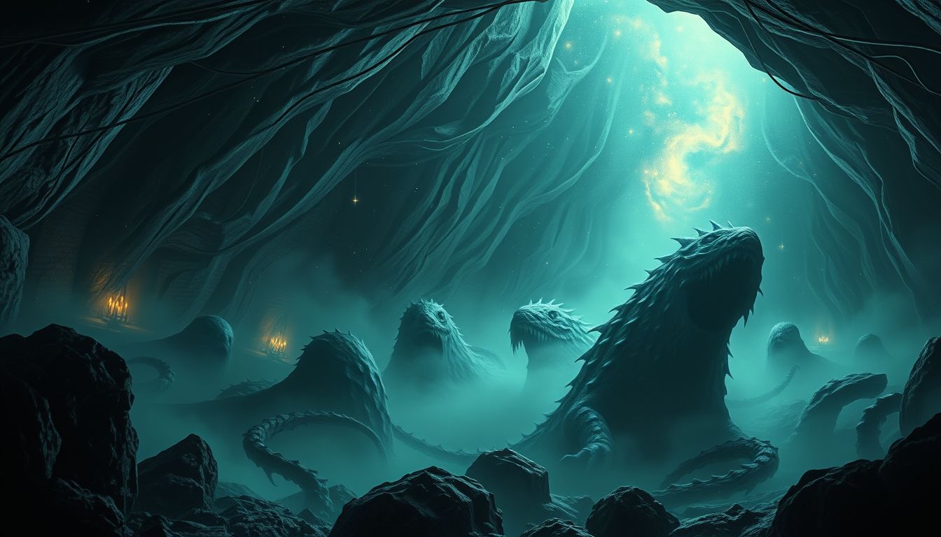 Monster im Keller symbolisieren oft verborgene Ängste und Geheimnisse.